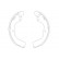 Brake Shoe Kit KBS-6412 Kavo parts