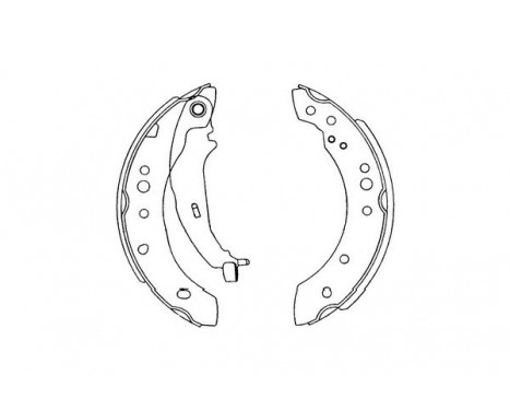 Brake Shoe Kit KBS-6414 Kavo parts