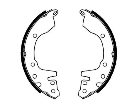 Brake Shoe Kit KBS-6424 Kavo parts