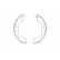 Brake Shoe Kit KBS-7411 Kavo parts