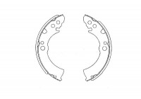 Brake Shoe Kit KBS-7421 Kavo parts