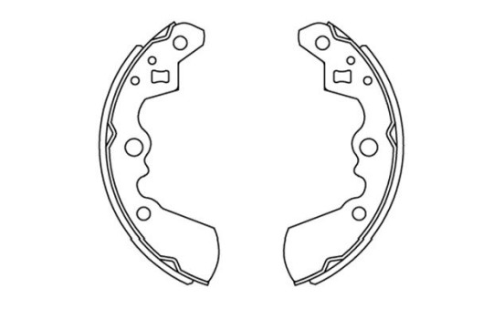 Brake Shoe Kit KBS-8906 Kavo parts