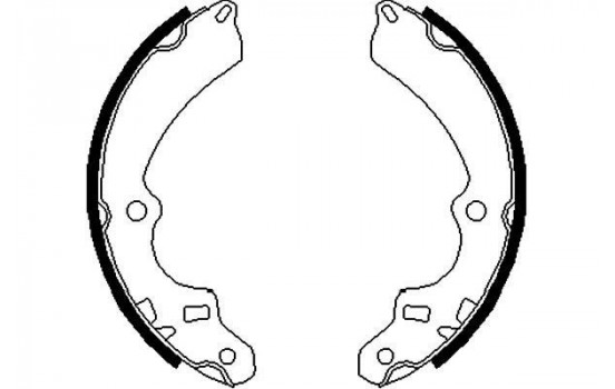 Brake Shoe Kit KBS-8918 Kavo parts