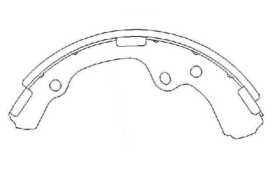 Brake Shoe Kit KBS-9916 Kavo parts, Image 2