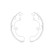 Brake Shoe Kit KBS-9918 Kavo parts
