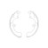 Brake Shoe Kit KBS-9918 Kavo parts, Thumbnail 2