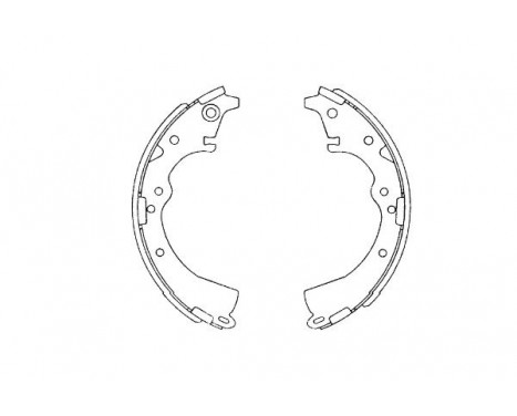 Brake Shoe Kit KBS-9919 Kavo parts