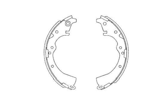 Brake Shoe Kit KBS-9919 Kavo parts