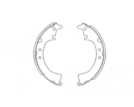 Brake Shoe Kit KBS-9921 Kavo parts