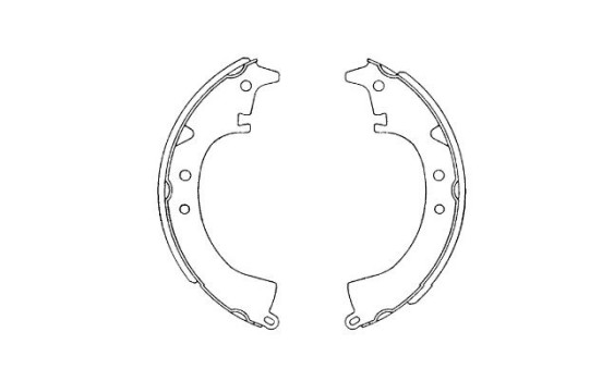 Brake Shoe Kit KBS-9921 Kavo parts