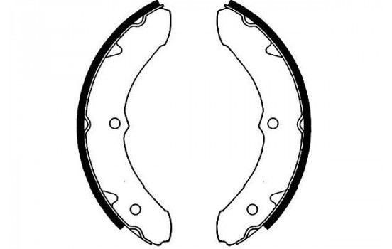 Brake Shoe Kit KBS-9932 Kavo parts