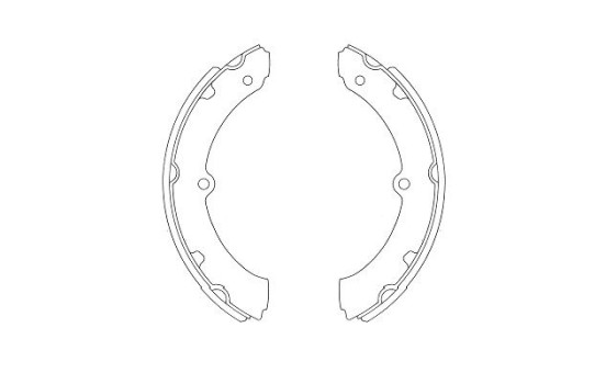 Brake Shoe Kit KBS-9937 Kavo parts