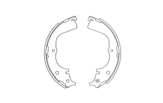 Brake Shoe Kit KBS-9939 Kavo parts