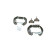 Brake Shoe Kit KIT SUPERPRO, Thumbnail 3