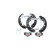 Brake Shoe Kit KIT SUPERPRO, Thumbnail 3