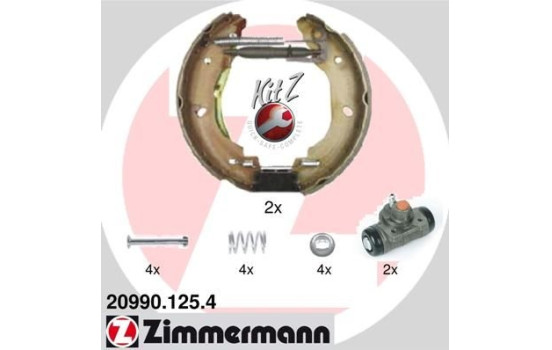 Brake Shoe Kit KIT Z, Image 2