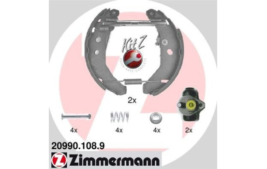 Brake Shoe Kit KIT Z, Image 2