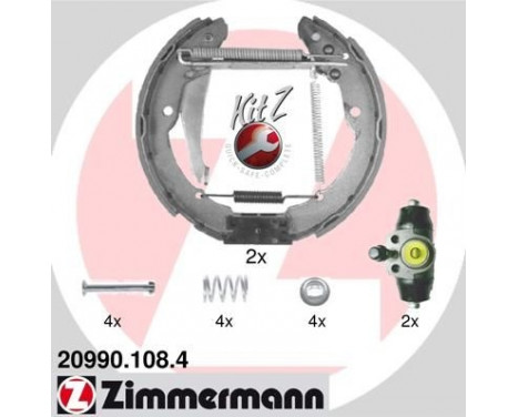 Brake Shoe Kit KIT Z, Image 2