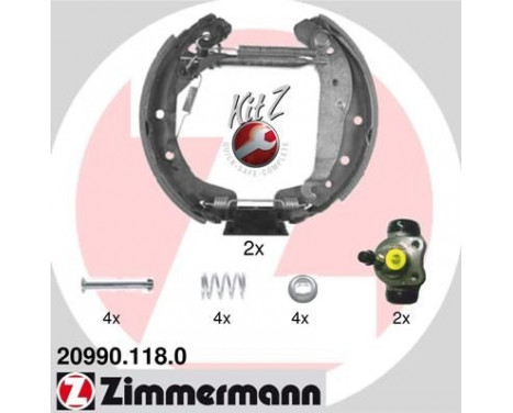 Brake Shoe Kit KIT Z, Image 2