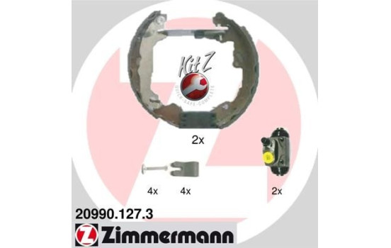 Brake Shoe Kit KIT Z, Image 2
