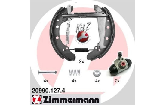 Brake Shoe Kit KIT Z, Image 2