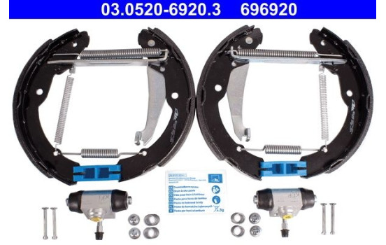 Brake Shoe Kit Original ATE TopKit 03.0520-6920.3, Image 2
