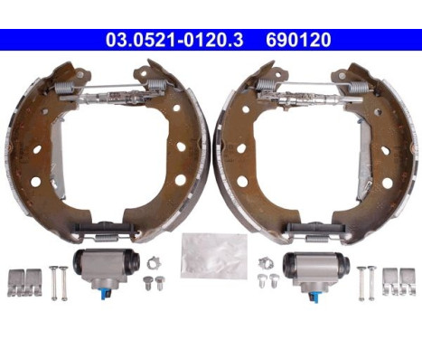 Brake Shoe Kit Original ATE TopKit 03.0521-0120.3