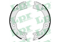 Brake Shoe Kit, parking brake 01047 Lpr