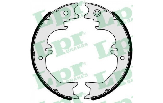 Brake Shoe Kit, parking brake 01084 Lpr