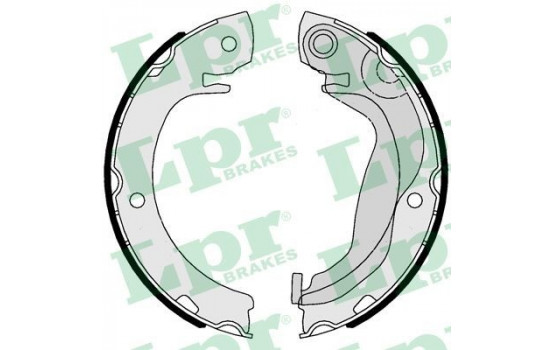 Brake Shoe Kit, parking brake 01123 Lpr