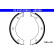 Brake Shoe Kit, parking brake 03.0137-0150.2 ATE