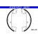Brake Shoe Kit, parking brake 03.0137-0172.2 ATE