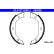Brake Shoe Kit, parking brake 03.0137-0305.2 ATE