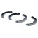 Brake Shoe Kit, parking brake 03.0137-0305.2 ATE, Thumbnail 2