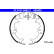 Brake Shoe Kit, parking brake 03.0137-0402.2 ATE
