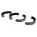 Brake Shoe Kit, parking brake 03.0137-0453.2 ATE, Thumbnail 2