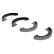 Brake Shoe Kit, parking brake 03.0137-3018.2 ATE, Thumbnail 2