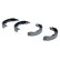 Brake Shoe Kit, parking brake 03.0137-3029.2 ATE, Thumbnail 2