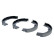 Brake Shoe Kit, parking brake 03.0137-3052.2 ATE, Thumbnail 2
