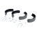 Brake Shoe Kit, parking brake 03.0137-4002.2 ATE, Thumbnail 2