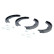 Brake Shoe Kit, parking brake 03.0137-4009.2 ATE, Thumbnail 2