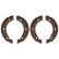 Brake Shoe Kit, parking brake 04446 FEBI