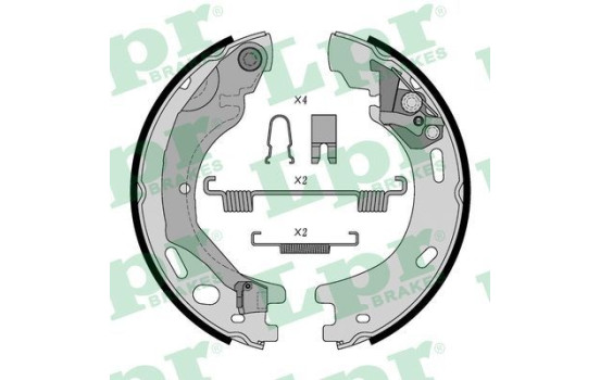 Brake Shoe Kit, parking brake 09570 Lpr