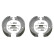 Brake Shoe Kit, parking brake 23193 FEBI