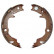 Brake Shoe Kit, parking brake 40886 ABS