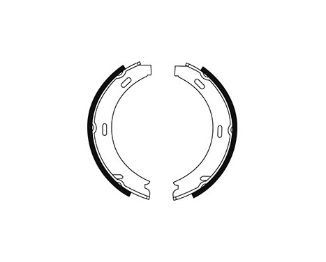 Brake Shoe Kit, parking brake 8902 ABS, Image 2