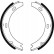 Brake Shoe Kit, parking brake 8902 ABS