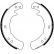 Brake Shoe Kit, parking brake 8955 ABS, Thumbnail 2