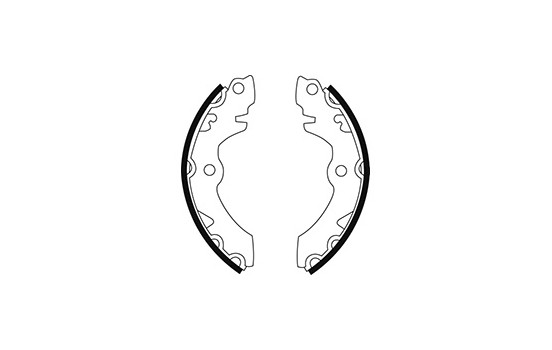Brake Shoe Kit, parking brake 8977 ABS, Image 2