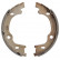 Brake Shoe Kit, parking brake 9348 ABS